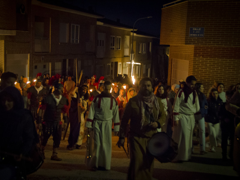 Representación de la Pasión Viviente de Iriépal en Guadalajara. Fotografia de Ana  García Sánchez 