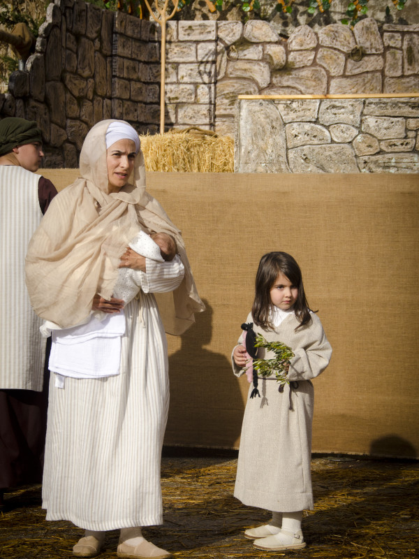 Representación de la Pasión Viviente de Iriépal en Guadalajara. Fotografia de Ana  García Sánchez 
