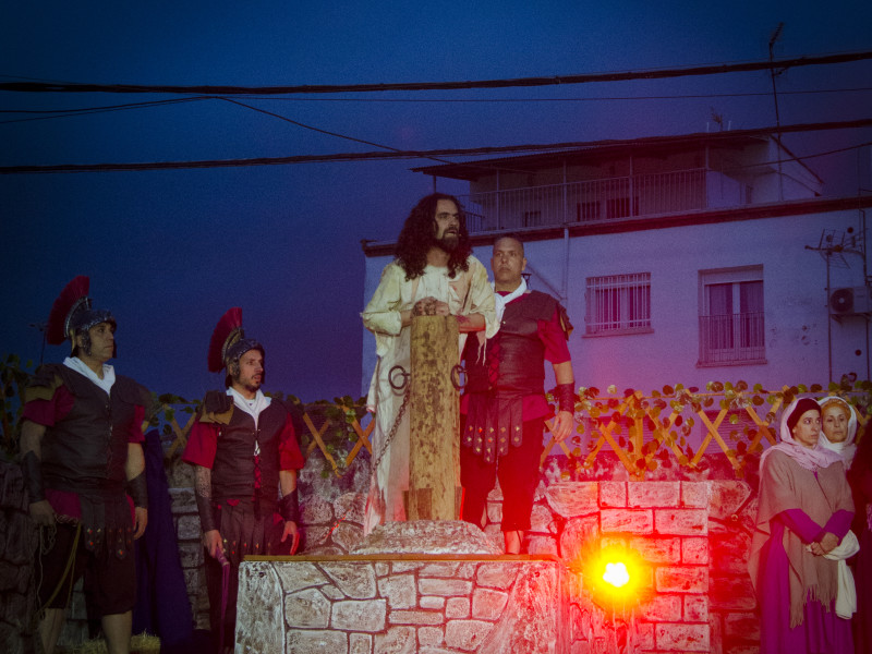 Representación de la Pasión Viviente de Iriépal en Guadalajara. Fotografia de Ana  García Sánchez 