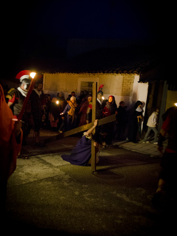 Representación de la Pasión Viviente de Iriépal en Guadalajara. Fotografia de Ana  García Sánchez 