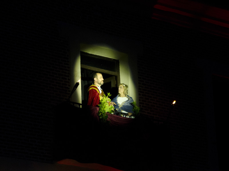 Representación de la Pasión Viviente de Iriépal en Guadalajara. Fotografia de Ana  García Sánchez 