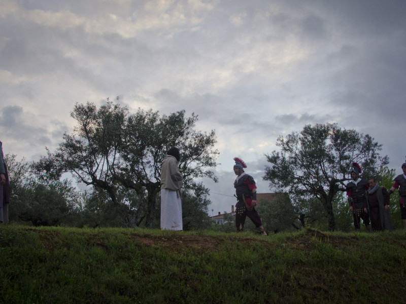 Representación de la Pasión Viviente de Iriépal en Guadalajara. Fotografia de Ana  García Sánchez 