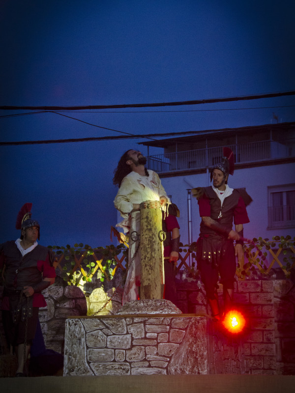 Representación de la Pasión Viviente de Iriépal en Guadalajara. Fotografia de Ana  García Sánchez 
