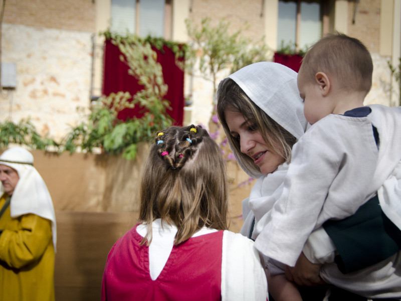 Representación de la Pasión Viviente de Iriépal en Guadalajara. Fotografia de Ana  García Sánchez 