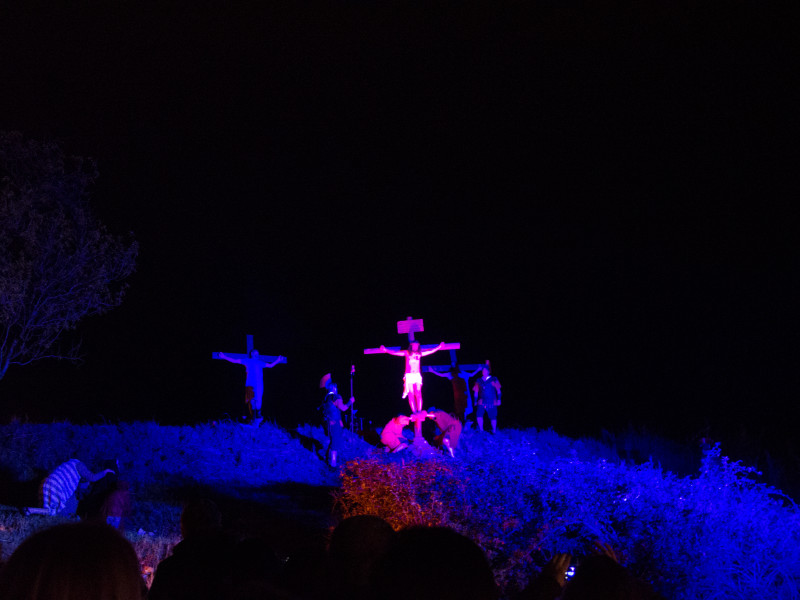 Representación de la Pasión Viviente de Iriépal en Guadalajara. Fotografia de Ana  García Sánchez 