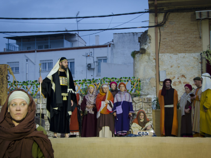 Representación de la Pasión Viviente de Iriépal en Guadalajara. Fotografia de Ana  García Sánchez 
