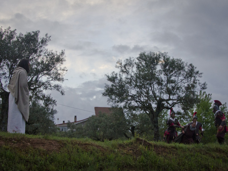 Representación de la Pasión Viviente de Iriépal en Guadalajara. Fotografia de Ana  García Sánchez 