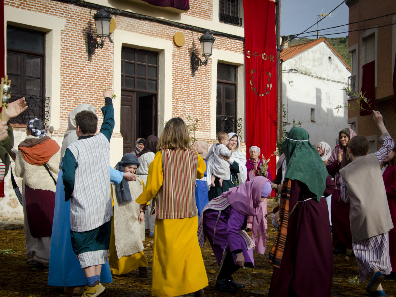 Representación de la Pasión Viviente de Iriépal en Guadalajara. Fotografia de Ana  García Sánchez 