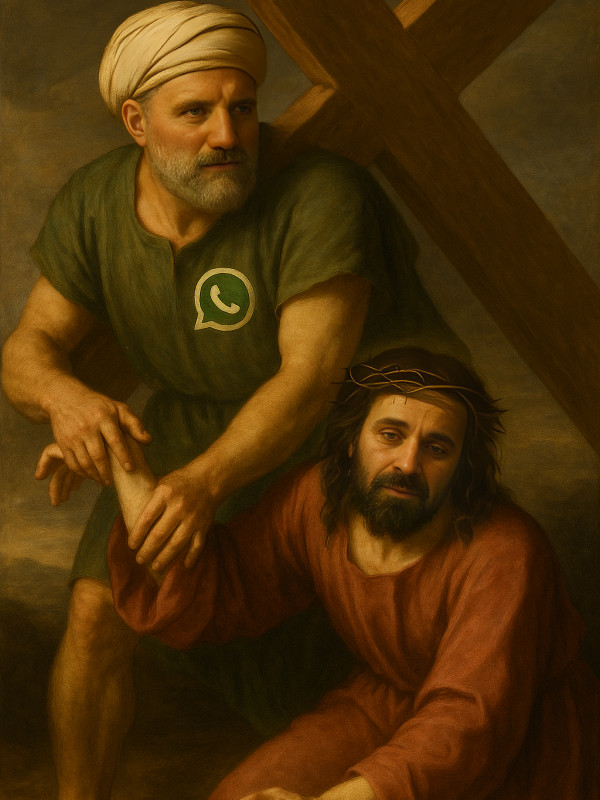 Representación de la Pasión Viviente de Iriépal en Guadalajara. Fotografia de Cuadros Pasión 