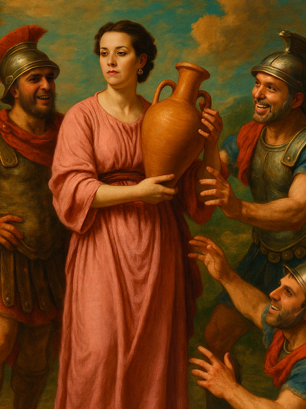 Representación de la Pasión Viviente de Iriépal en Guadalajara. Fotografia de Cuadros Pasión 