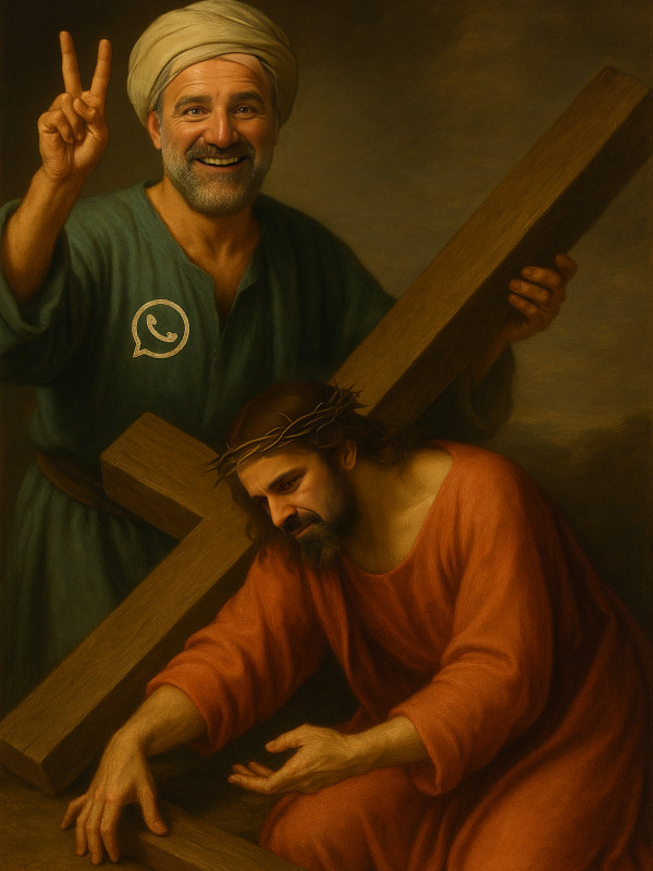 Representación de la Pasión Viviente de Iriépal en Guadalajara. Fotografia de Cuadros Pasión 2 