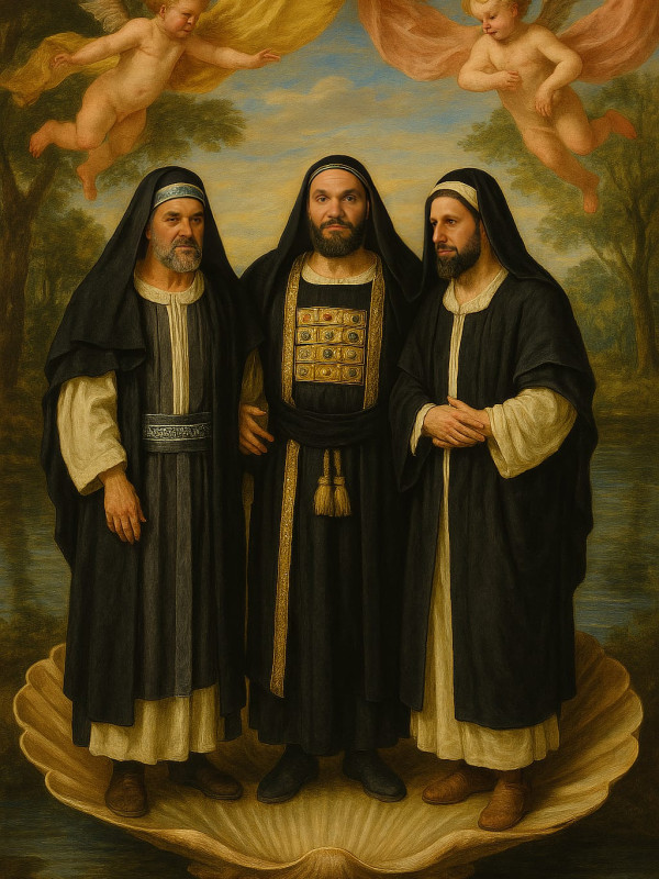 Representación de la Pasión Viviente de Iriépal en Guadalajara. Fotografia de Cuadros Pasión 2 