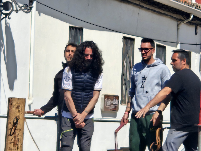 Representación de la Pasión Viviente de Iriépal en Guadalajara. Fotografia de Ensayo General 