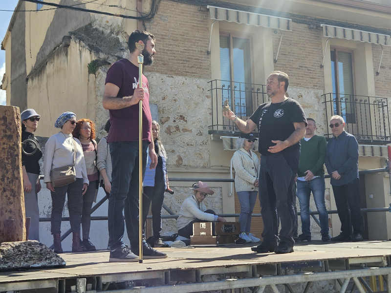 Representación de la Pasión Viviente de Iriépal en Guadalajara. Fotografia de Ensayo General 