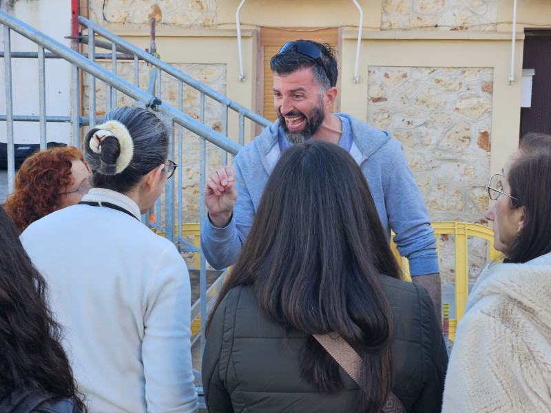 Representación de la Pasión Viviente de Iriépal en Guadalajara. Fotografia de Ensayo General 