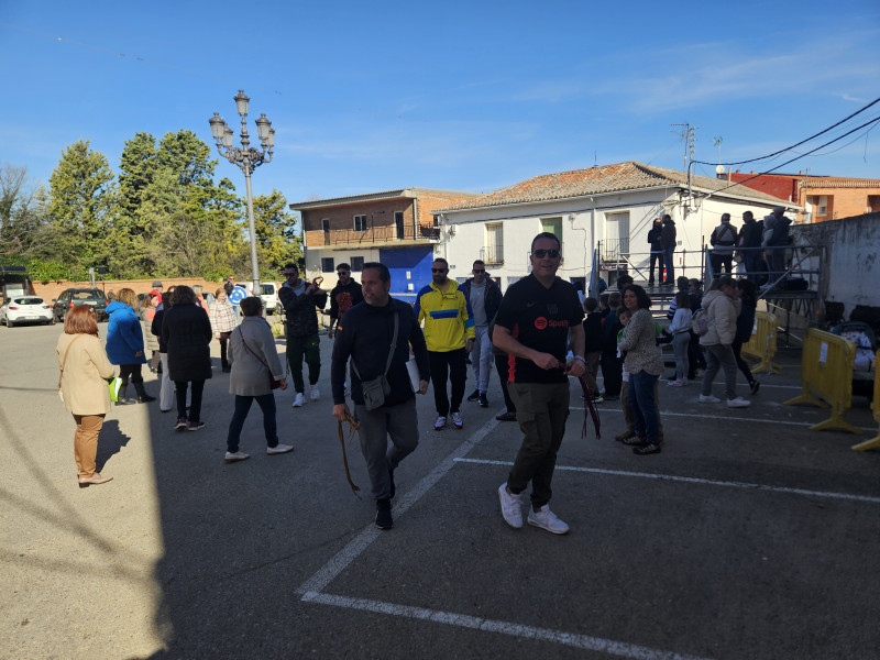 Representación de la Pasión Viviente de Iriépal en Guadalajara. Fotografia de Ensayo General 