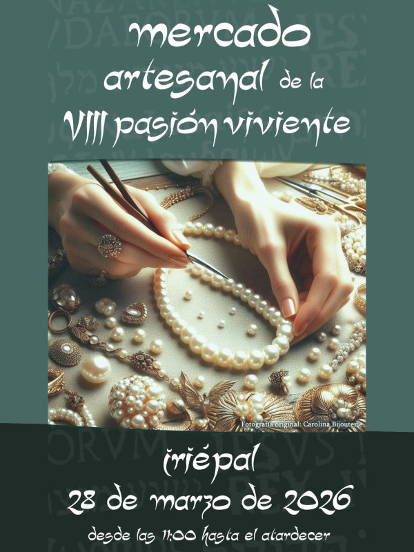 Fotografía de la noticia Mercado artesanal de la VIII Pasión Viviente realizada por Jesus Ramos Sanchez
