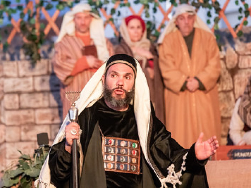 Representación de la Pasión Viviente de Iriépal en Guadalajara. Fotografia de M. VANESSA TABERNERO 