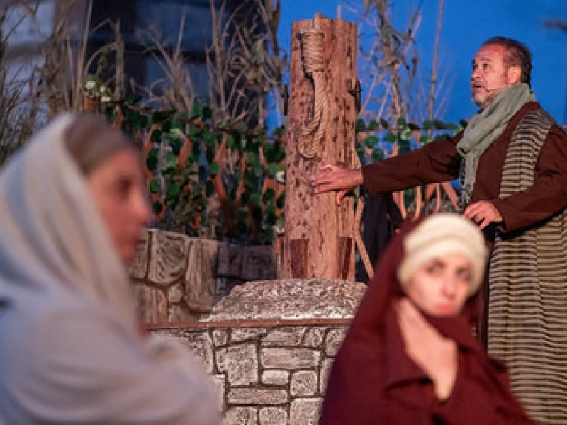 Representación de la Pasión Viviente de Iriépal en Guadalajara. Fotografia de M. VANESSA TABERNERO 