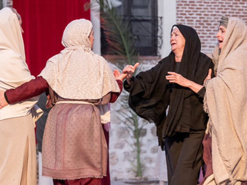 Representación de la Pasión Viviente de Iriépal en Guadalajara. Fotografia de M. VANESSA TABERNERO 