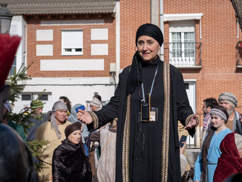 Representación de la Pasión Viviente de Iriépal en Guadalajara. Fotografia de Manuel Borrero 