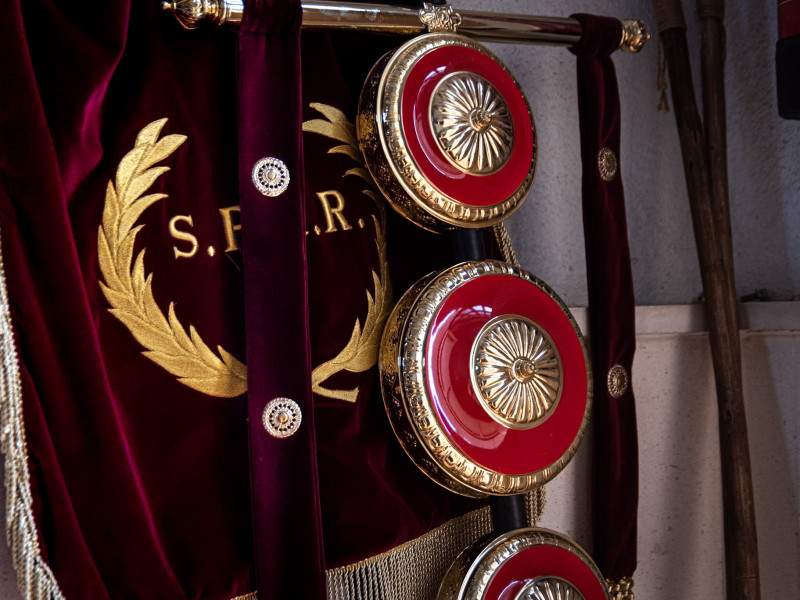 Fotografía de la galería de Manuel Borrero de la Pasión Viviente de Iriépal