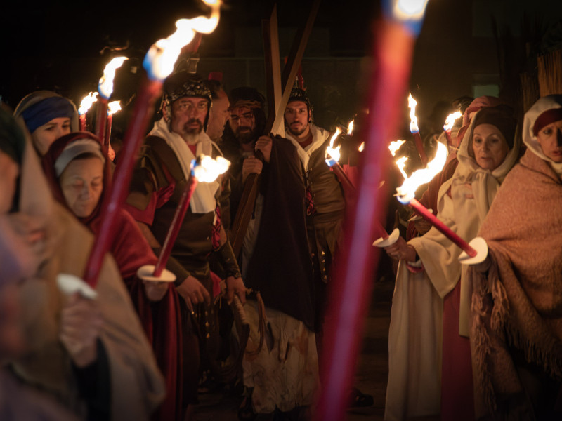 Fotografía de la noticia Iriépal vive su Pasión más histórica realizada por Manuel Borrero