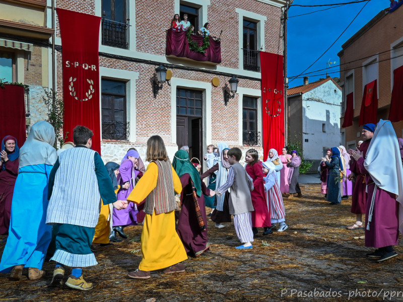 Representación de la Pasión Viviente de Iriépal en Guadalajara. Fotografia de Pablo Pasabados 